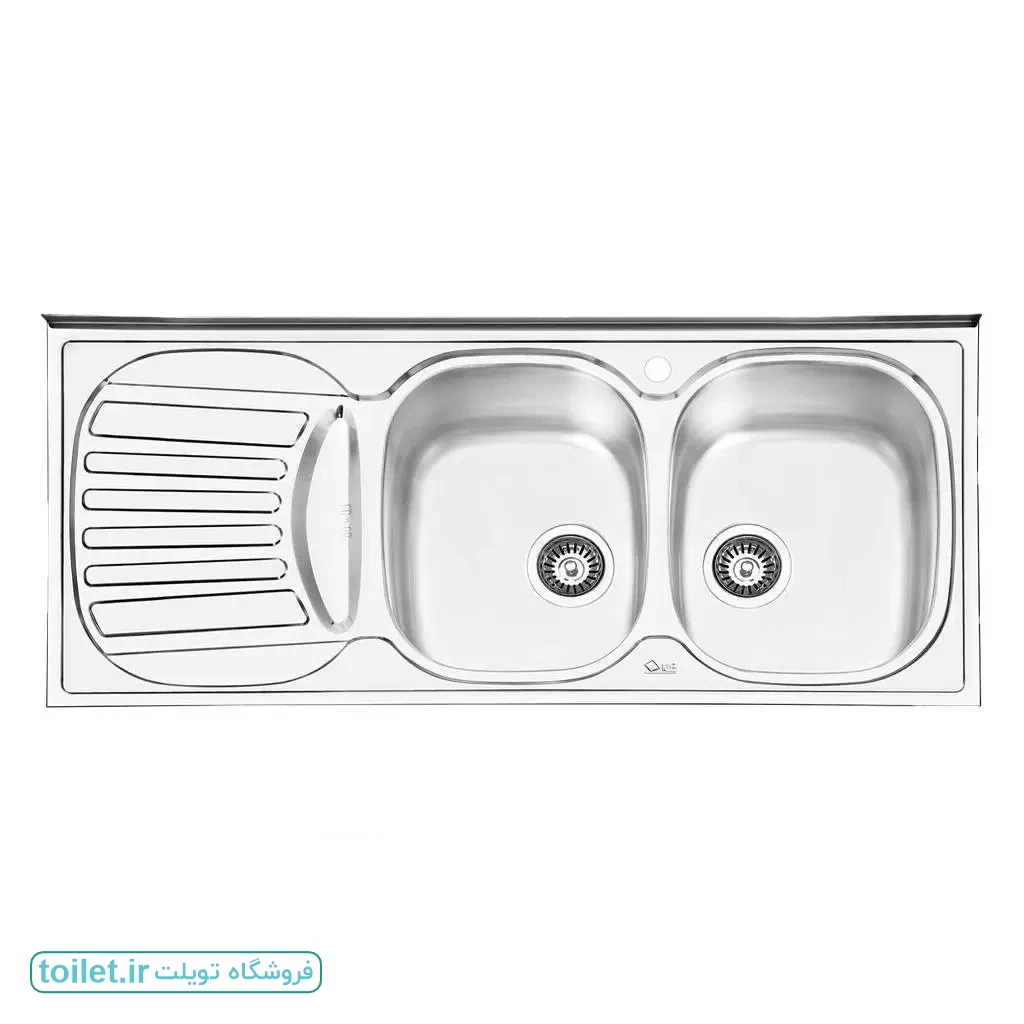 سینک ظرفشویی ایلیا استیل مدل 1010 استیل سینک ظرفشویی ایلیا استیل مدل 1010 استیل